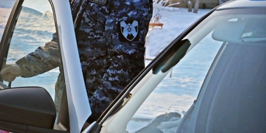 В Мурманске дебошира увезли в полицию с горнолыжного склона
