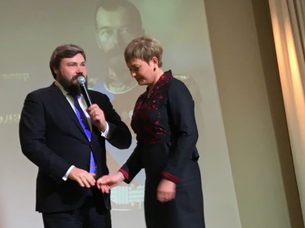 Константин Малофеев и Марина Ковтун
