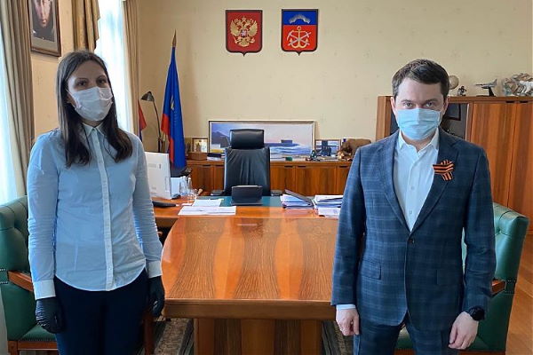 Алевтина Андреева и Андрей Чибис