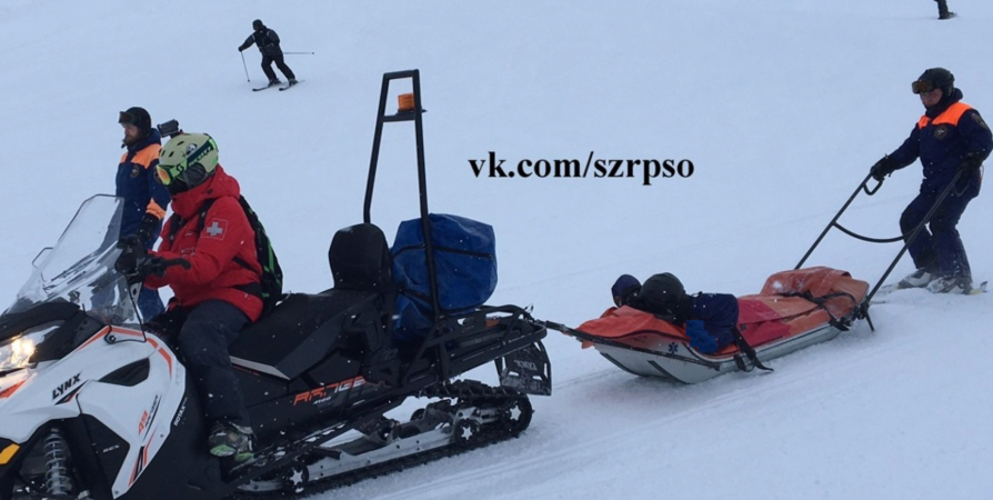 В Мурманске и Кировске лыжникам потребовалась помощь спасателей и медиков