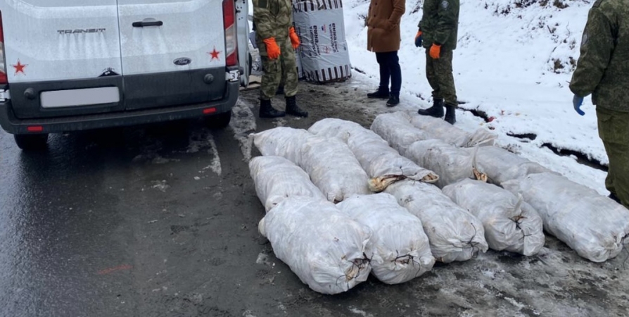 В Мурманской области поймали браконьеров с крабом на 14 млн