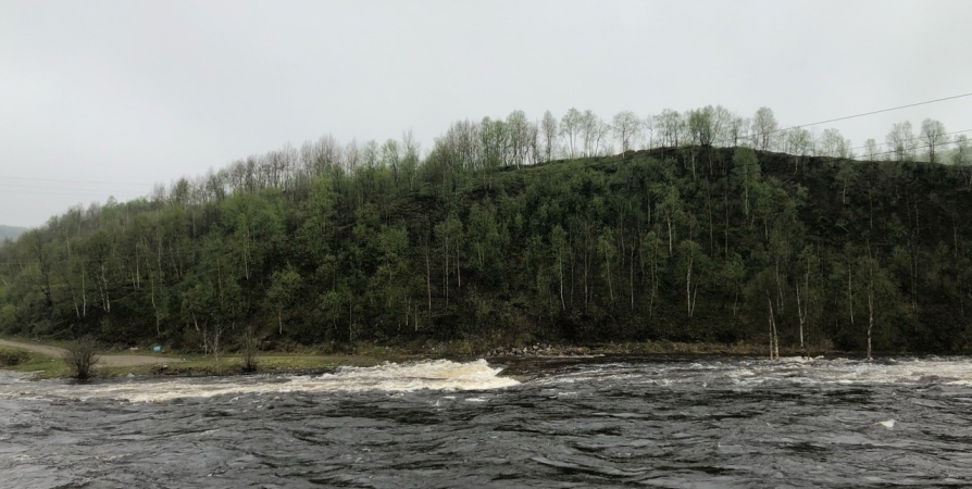 Уровень воды на реках Мурманской области поднялся на 80 см