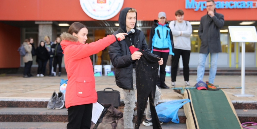 Участники экоквеста «Чистые игры» в Мурманске собрали тонну мусора