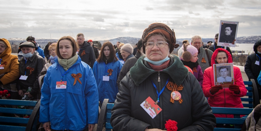 В Мурманске отпраздновали 77-ю годовщину Великой Победы