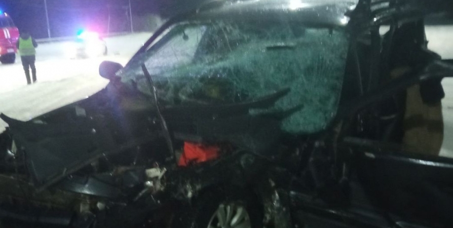 На трассе под Мурманском в ДТП погиб водитель Chevrolet Niva