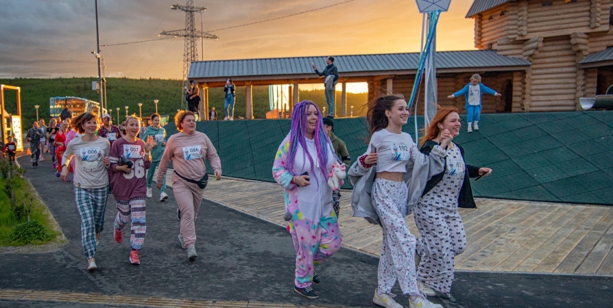 17 июня на Поморской набережной Колы в третий раз пройдет пижамный забег