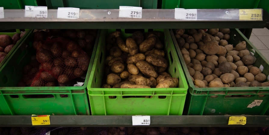 В трех городах Мурманской области выросли цены на картофель, морковь и сахар