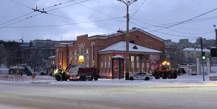 В декабре перекроют площадь Спорта в Мурманске
