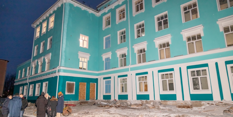Глава Мурманска: Облик здания будущей художественной школы меняется на глазах