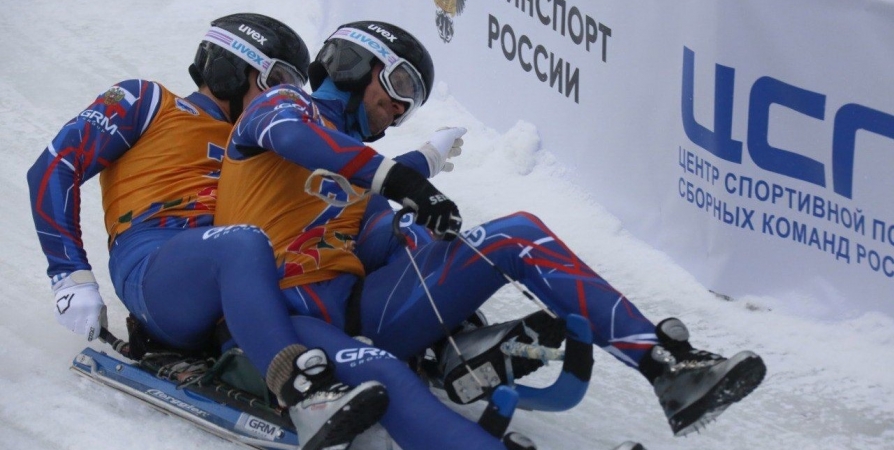 Кандалакшские саночники заработали 8 медалей на чемпионате в Москве