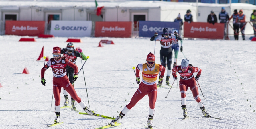 В Кировске разыграны первые комплекты медалей финального этапа Кубка России по лыжным гонкам