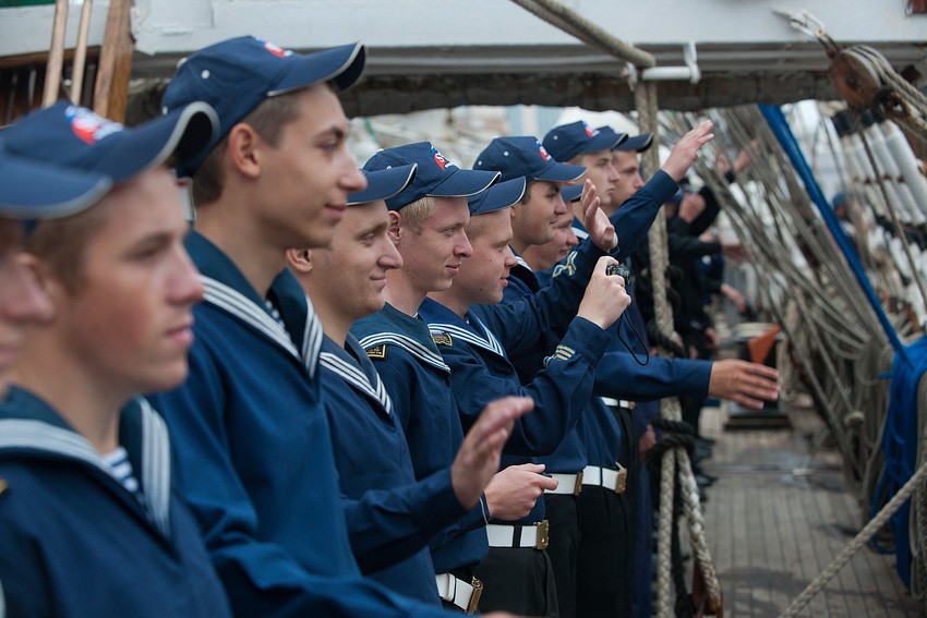 группа судов идущих одним курсом друг