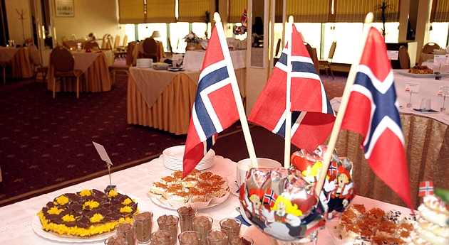 В День Конституции Норвегии все блюда по-королевски!