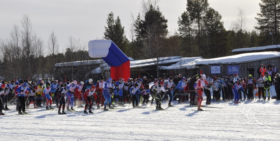 На старт юбилейной «Лыжни Дружбы» вышли 3350 спортсменов