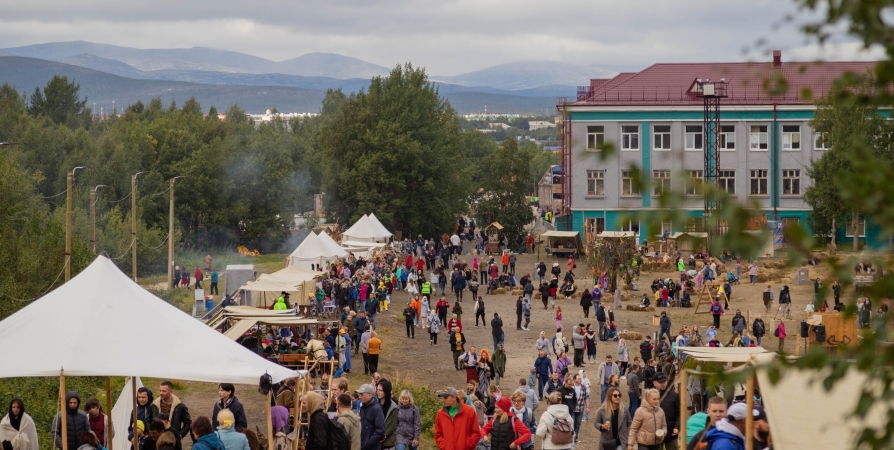 Пятый семейный фестиваль Imandra Viking Fest в Мончегорске